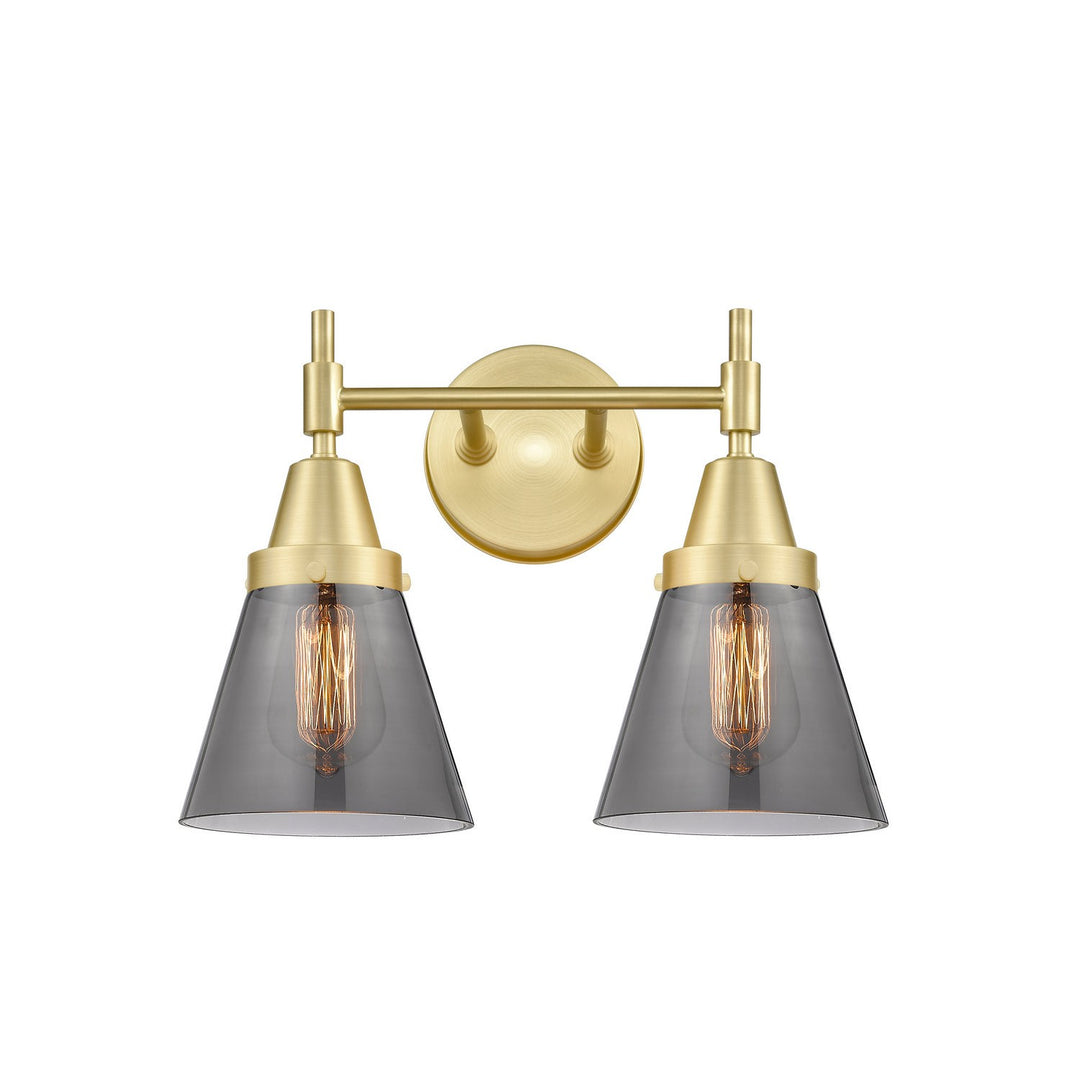 Innovations 447-2W-SB-G63 Bath Vanity Light 16 in. wide - Satin Brass