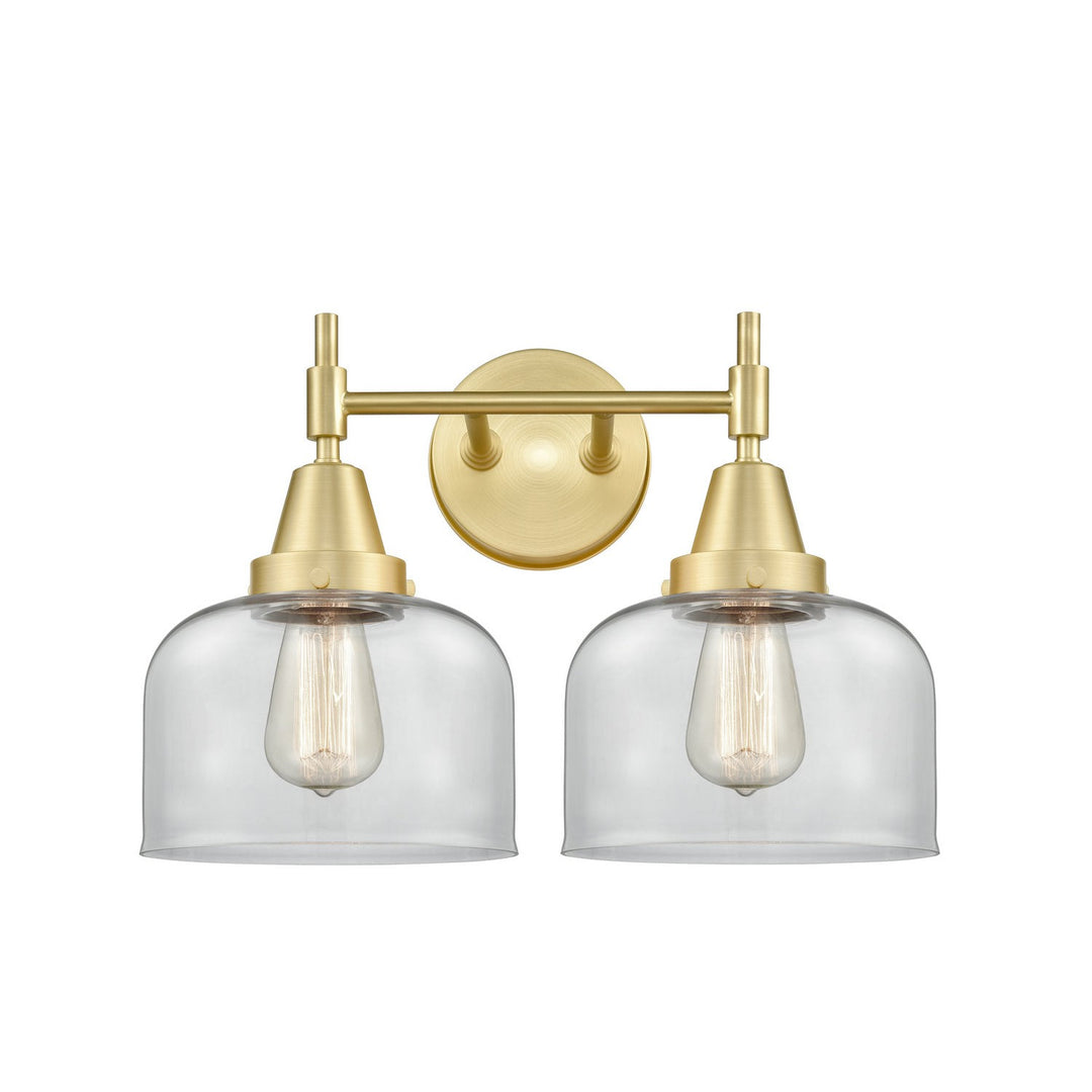 Innovations 447-2W-SB-G72-LED Bath Vanity Light 17 in. wide - Satin Brass