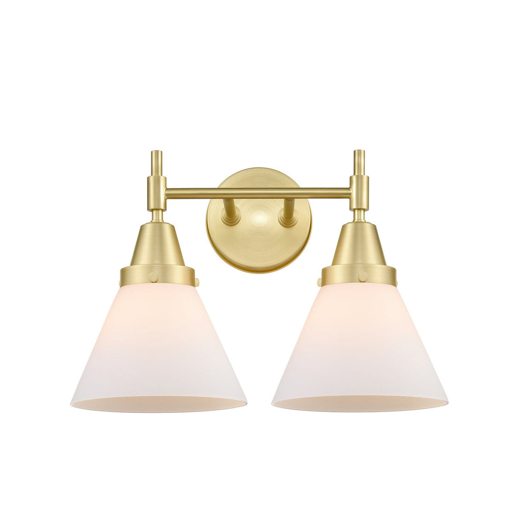 Innovations 447-2W-SB-G41-LED Bath Vanity Light 17 in. wide - Satin Brass