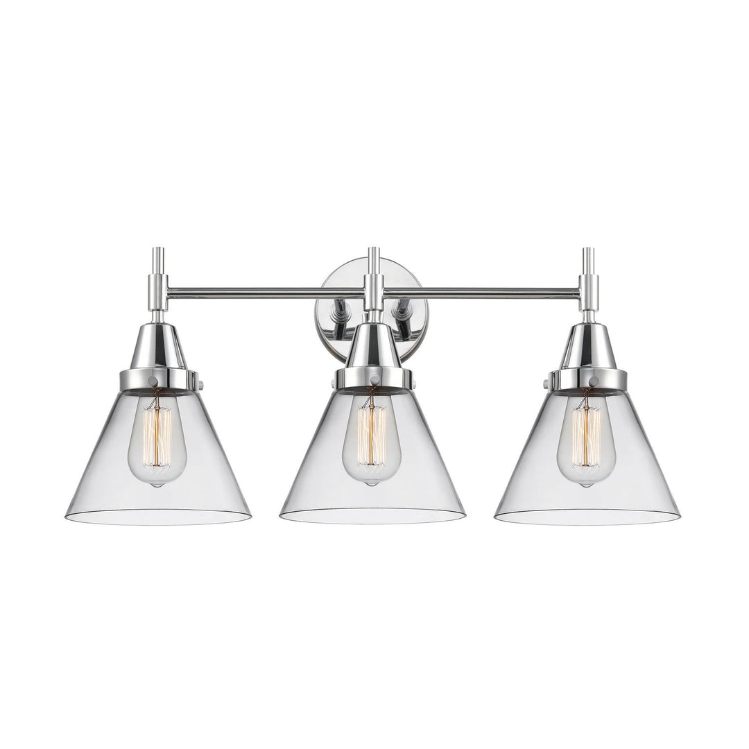 Innovations Caden 447-3W-PC-G42 Bath Vanity Light 26 in. wide - Polished Chrome