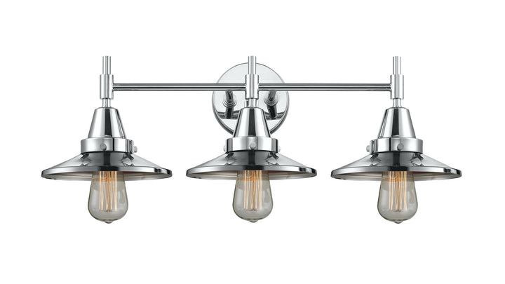Innovations Caden 447-3W-PC-M7-PC-LED Bath Vanity Light 26 in. wide - Polished Chrome