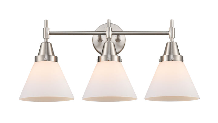 Innovations Caden 447-3W-SN-G41 Bath Vanity Light 26 in. wide - Satin Nickel
