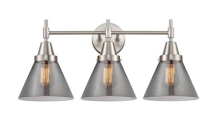 Innovations Caden 447-3W-SN-G43-LED Bath Vanity Light 26 in. wide - Satin Nickel