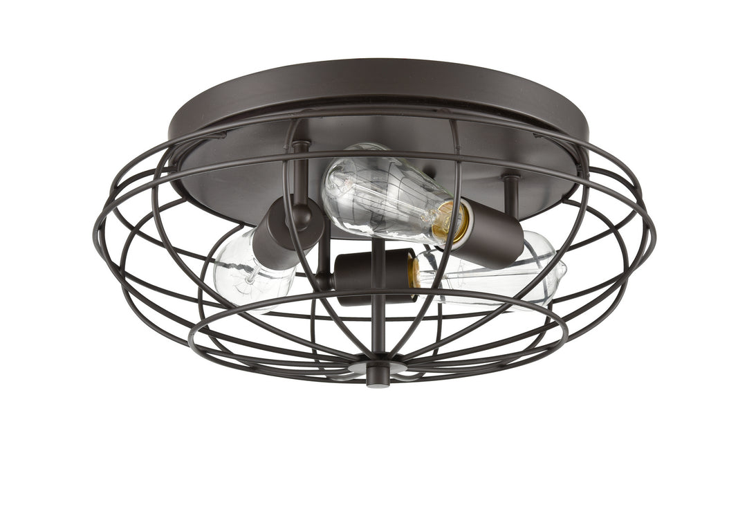 Innovations Austere 510-3C-OB Ceiling Light - Oil Rubbed Bronze
