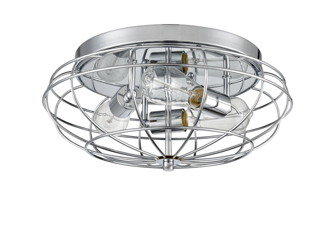 Innovations Austere 510-3C-PC-LED Ceiling Light - Polished Chrome