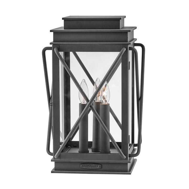 Hinkley Lighting 11197MB  Montecito Outdoor Museum Black