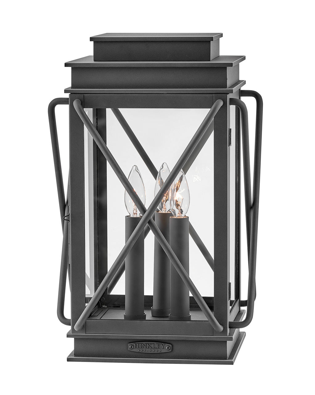 Hinkley Lighting 11197MB  Montecito Outdoor Museum Black