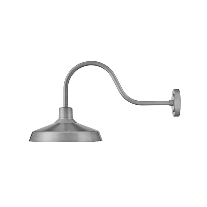 Hinkley Lighting 12074AL  Forge Outdoor Antique Brushed Aluminum