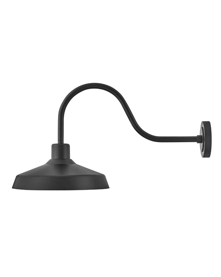 Hinkley Lighting 12074BK  Forge Outdoor Black