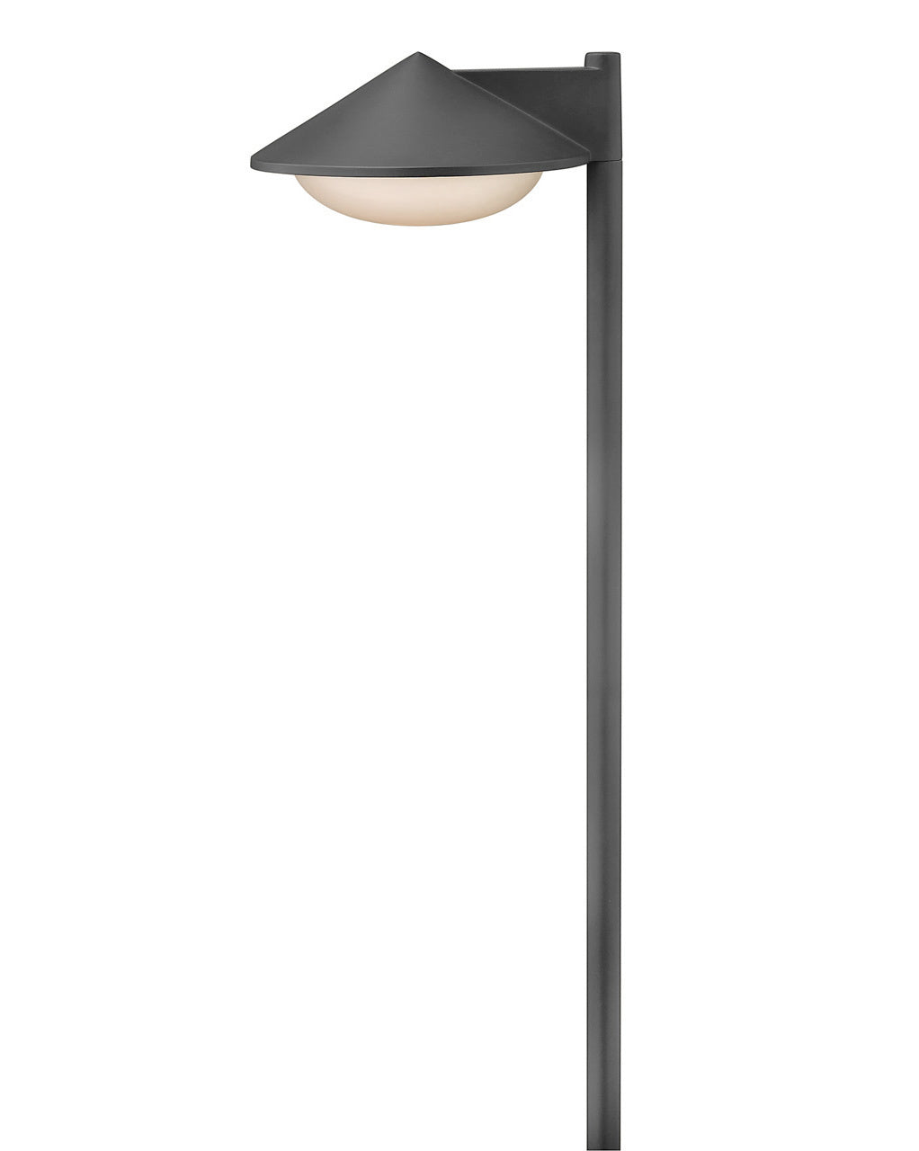 Hinkley Lighting 1502CY-LL  Contempo Path Landscape Light Charcoal Gray