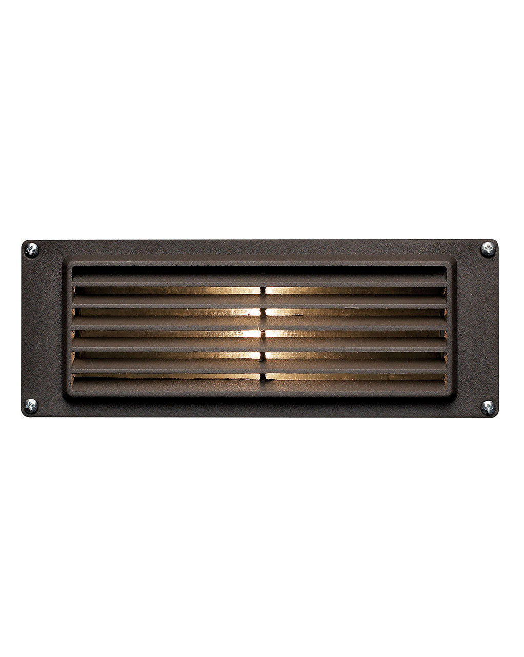 Hinkley Lighting 1594BZ-LL  Louvered Brick Light Landscape Light Bronze