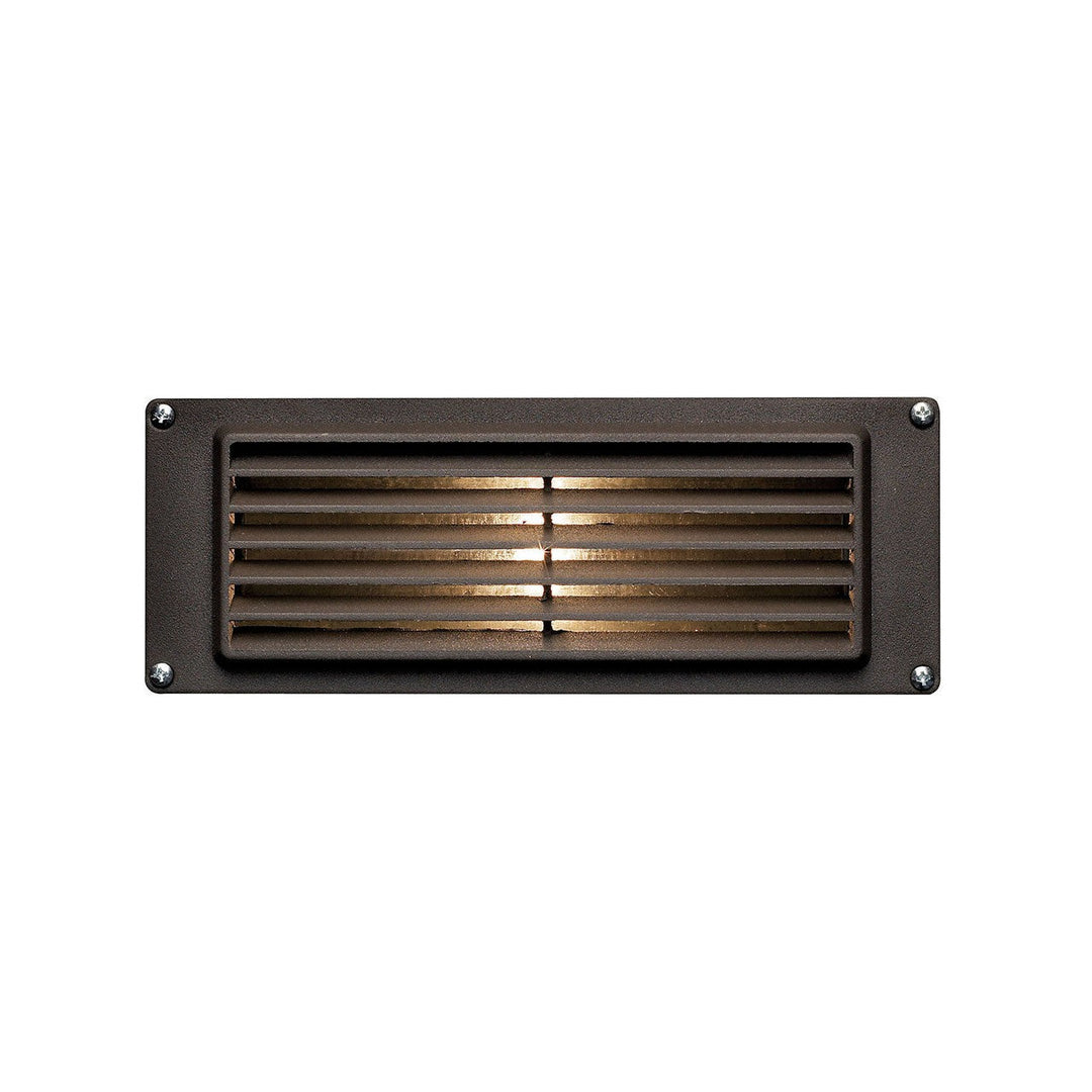 Hinkley Lighting 1594BZ-LL  Louvered Brick Light Landscape Light Bronze