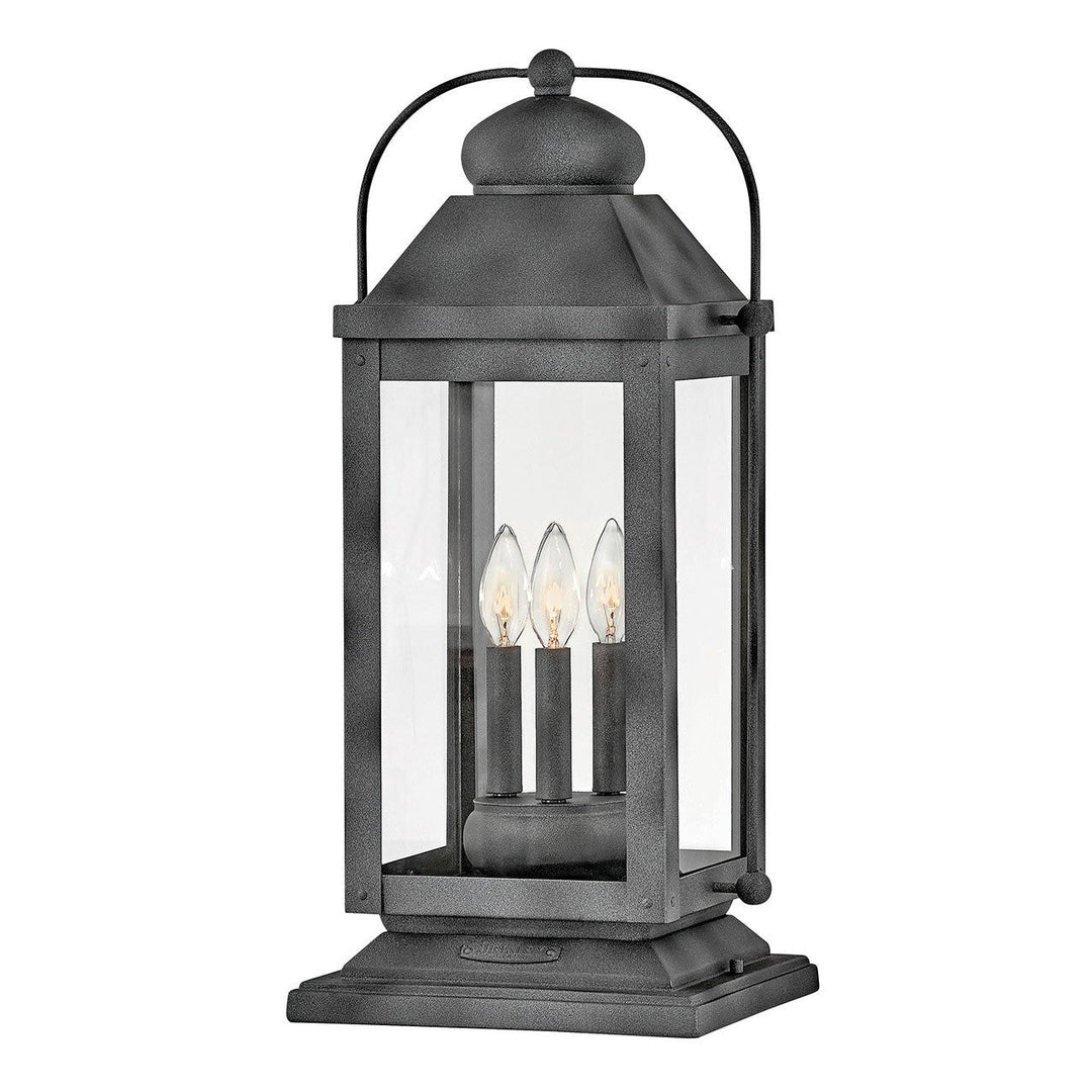 Hinkley Lighting 1857DZ-LV  Anchorage Outdoor Aged Zinc