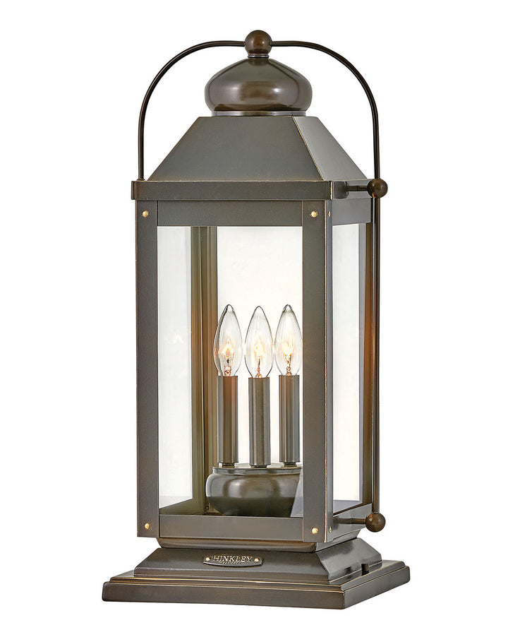 Hinkley Lighting 1857LZ-LV  Anchorage Outdoor Light Oiled Bronze