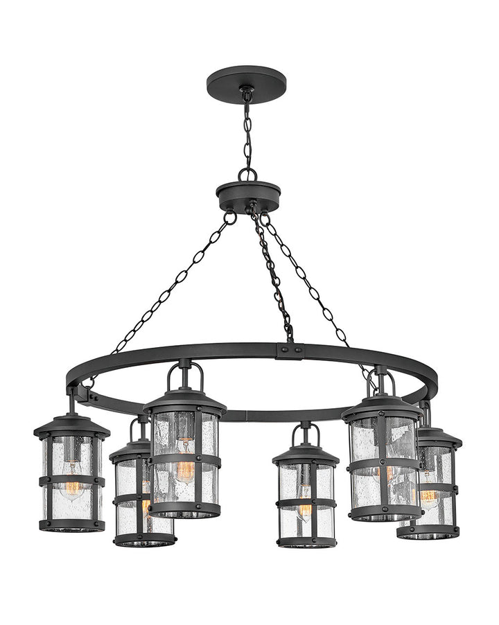 Hinkley Lighting 2689BK-LV  Lakehouse Outdoor Black