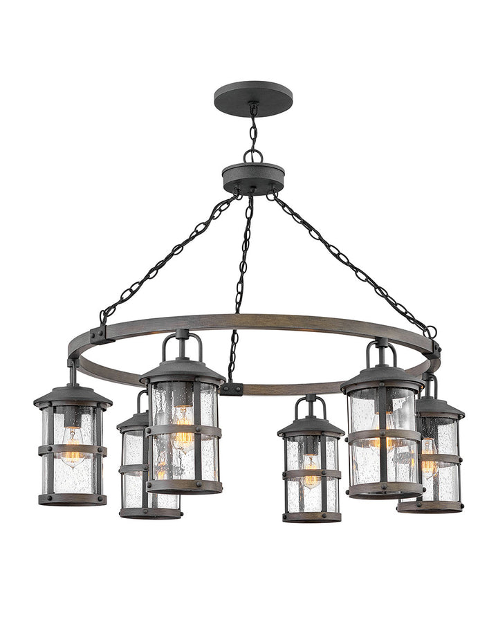 Hinkley Lighting 2689DZ-LV  Lakehouse Outdoor Aged Zinc