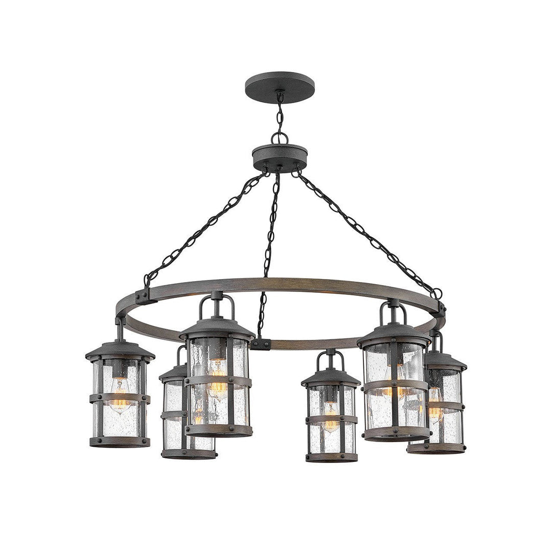 Hinkley Lighting 2689DZ-LV  Lakehouse Outdoor Aged Zinc