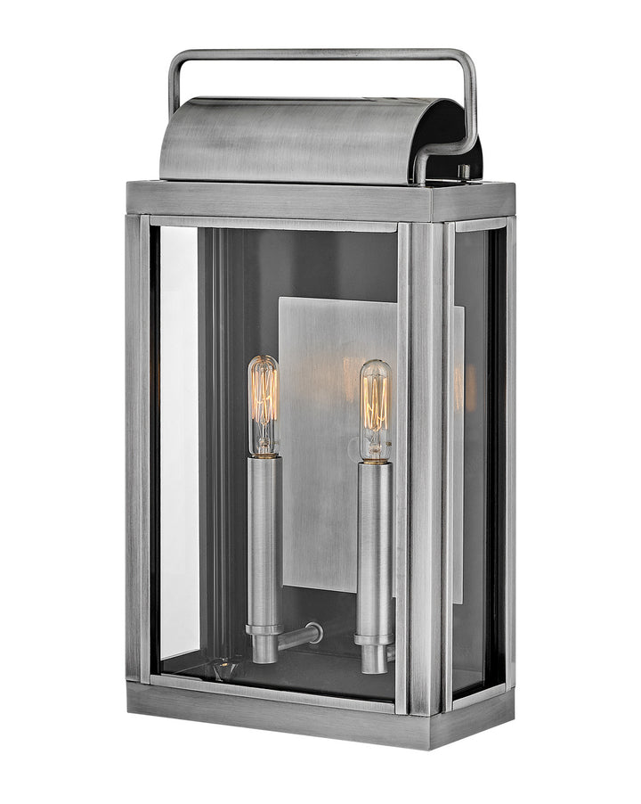 Hinkley Lighting 2844AL  Sag Harbor Outdoor Antique Brushed Aluminum