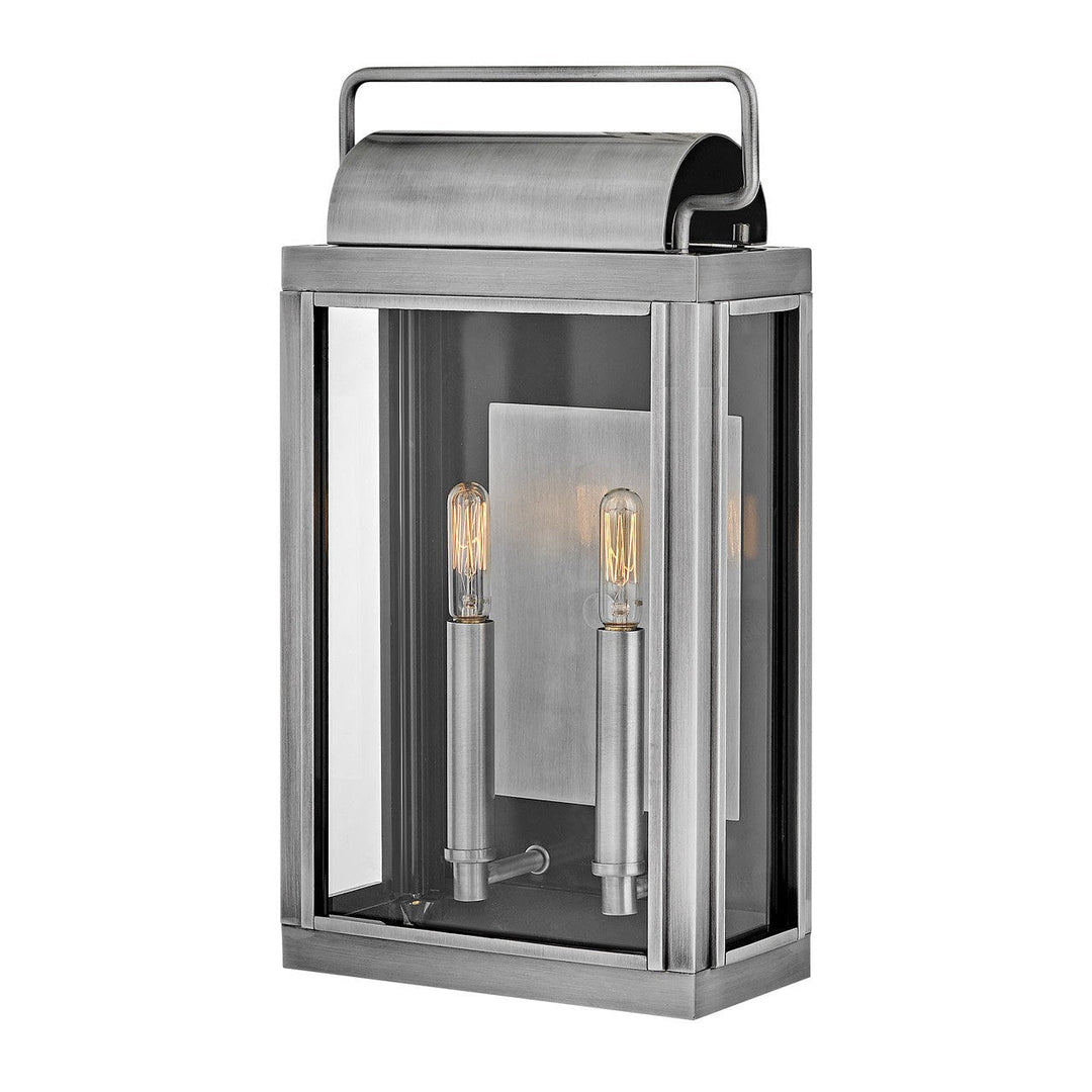 Hinkley Lighting 2844AL  Sag Harbor Outdoor Antique Brushed Aluminum