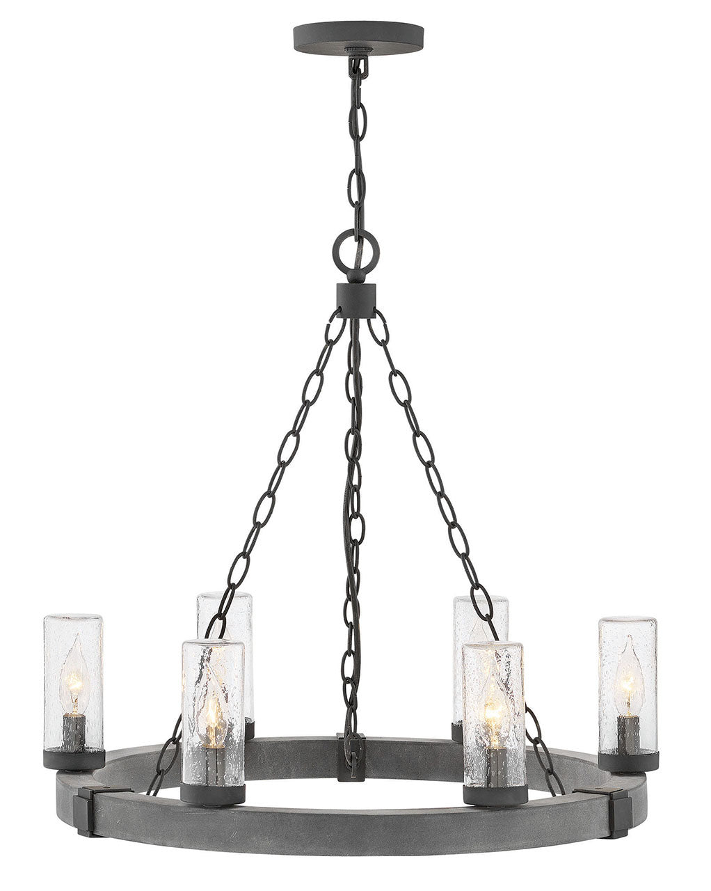 Hinkley Lighting 29206DZ-LV  Sawyer Outdoor Aged Zinc