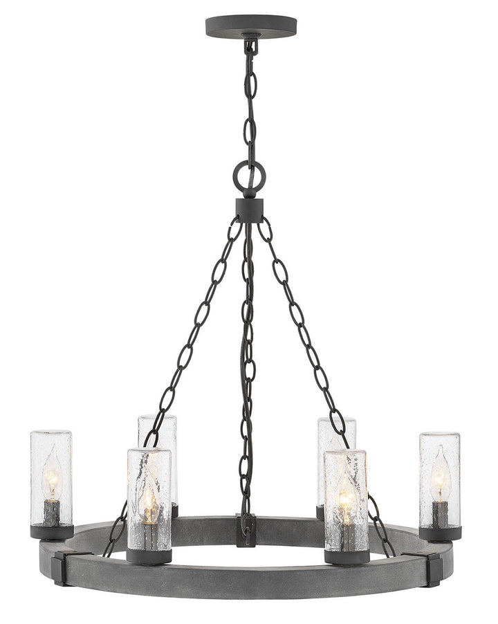 Hinkley Lighting 29206DZ-LV  Sawyer Outdoor Aged Zinc