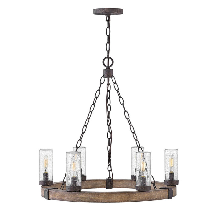 Hinkley Lighting 29206SQ-LV  Sawyer Outdoor Sequoia