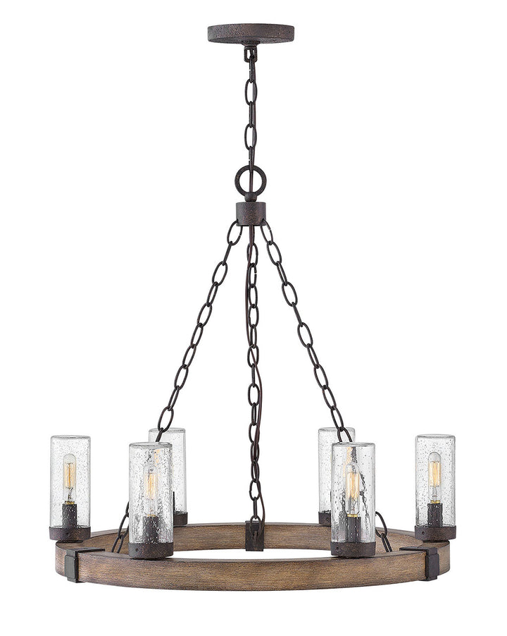 Hinkley Lighting 29206SQ-LV  Sawyer Outdoor Sequoia