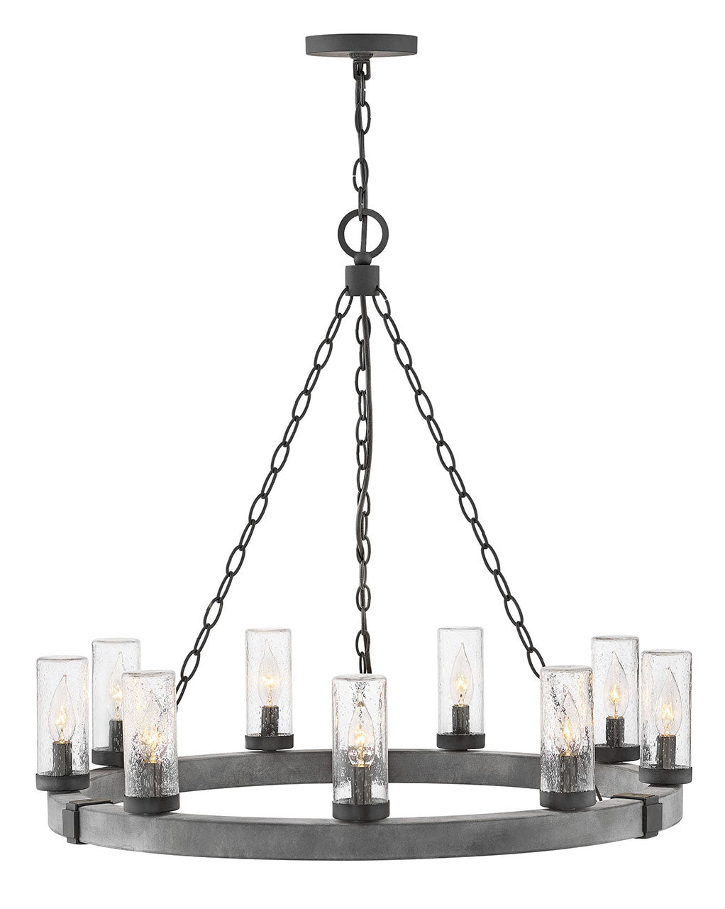 Hinkley Lighting 29208DZ-LV  Sawyer Outdoor Aged Zinc