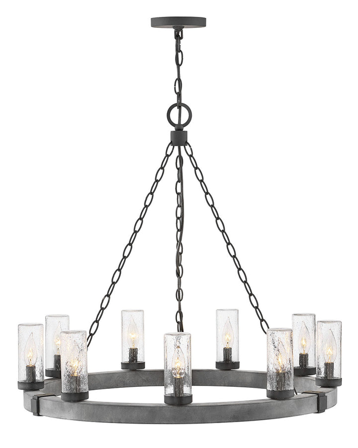 Hinkley Lighting 29208DZ-LV  Sawyer Outdoor Aged Zinc