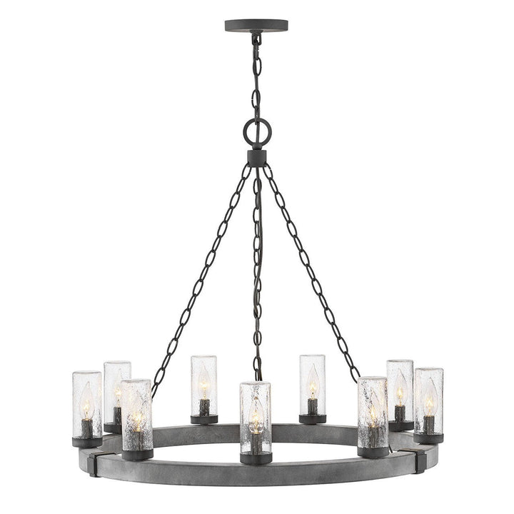 Hinkley Lighting 29208DZ-LV  Sawyer Outdoor Aged Zinc