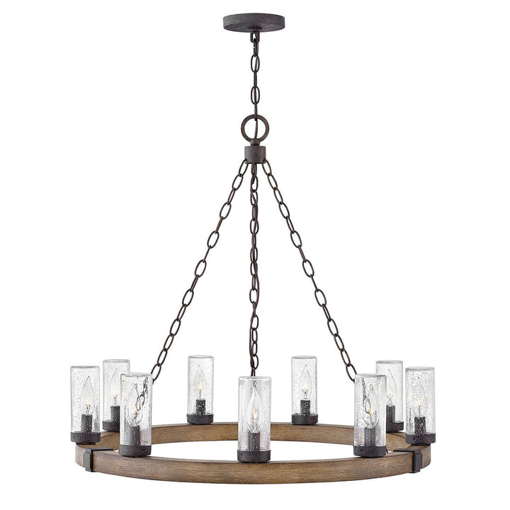 Hinkley Lighting 29208SQ-LV  Sawyer Outdoor Sequoia