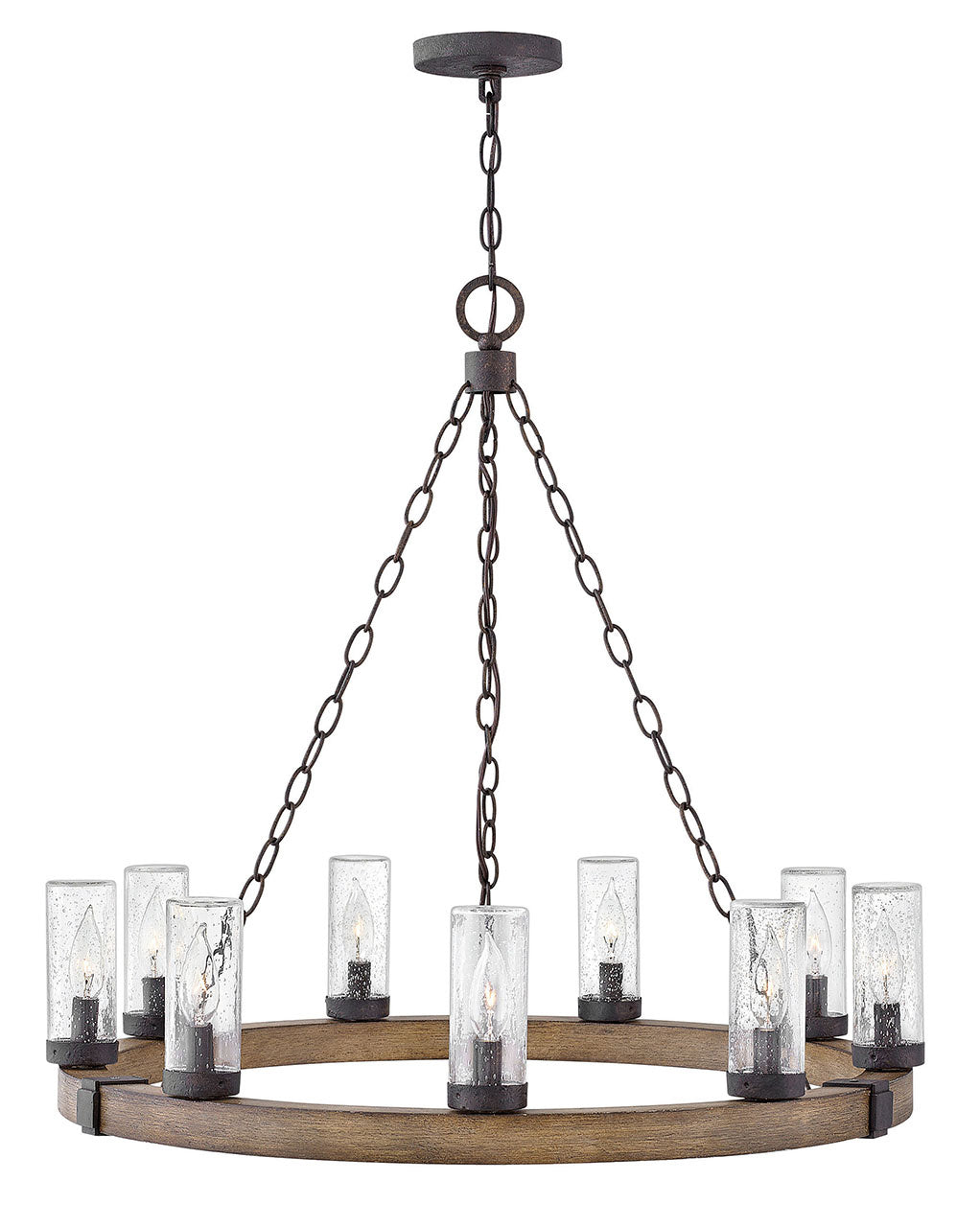 Hinkley Lighting 29208SQ-LV  Sawyer Outdoor Sequoia