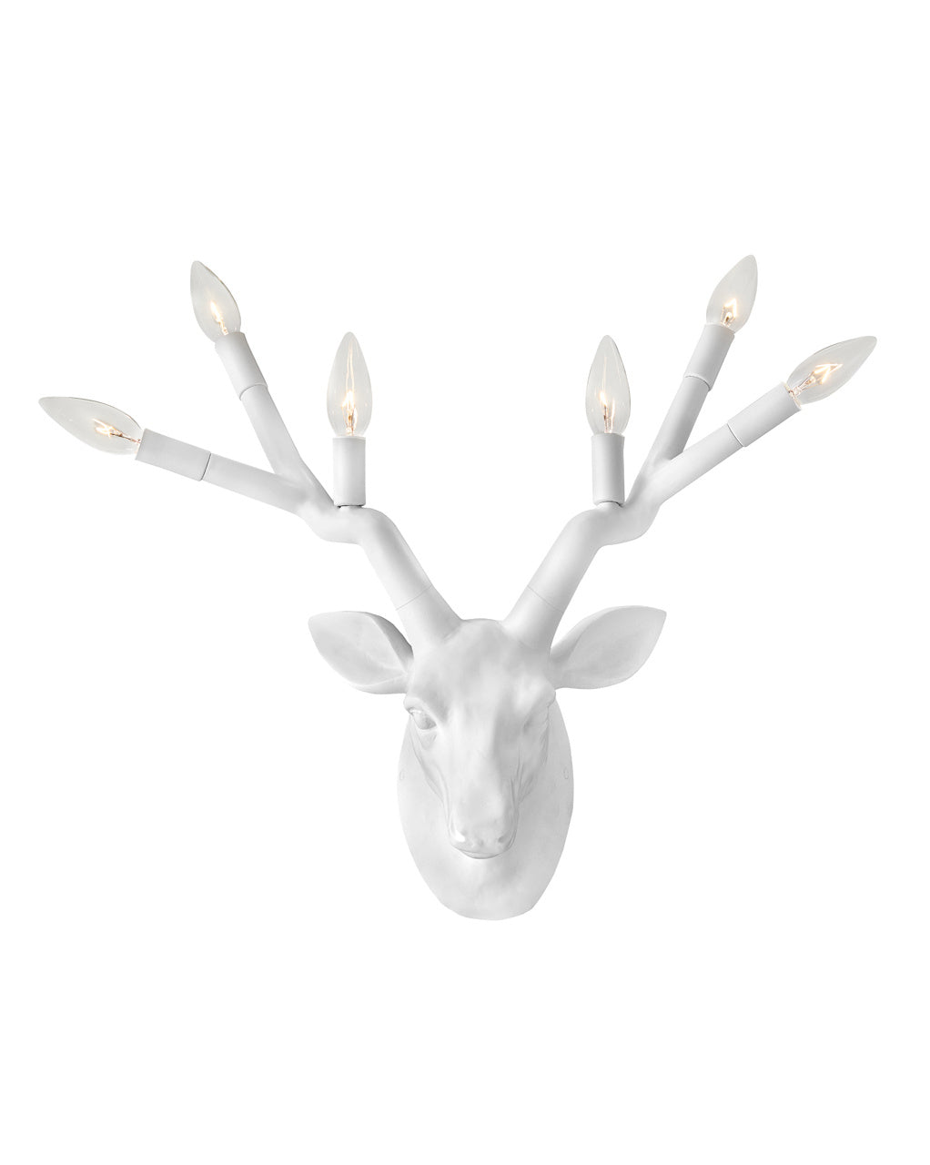 Hinkley Stag 30602CI Wall Sconce Light - Chalk White