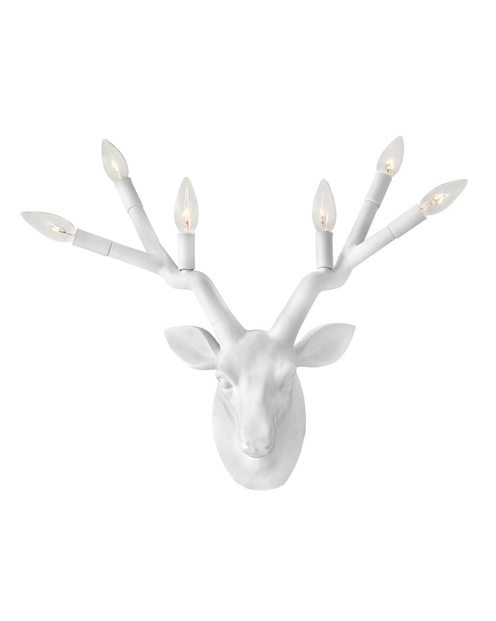 Hinkley Stag 30602CI Wall Sconce Light - Chalk White