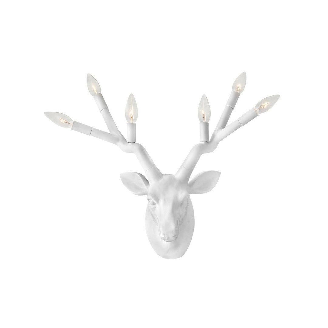 Hinkley Stag 30602CI Wall Sconce Light - Chalk White