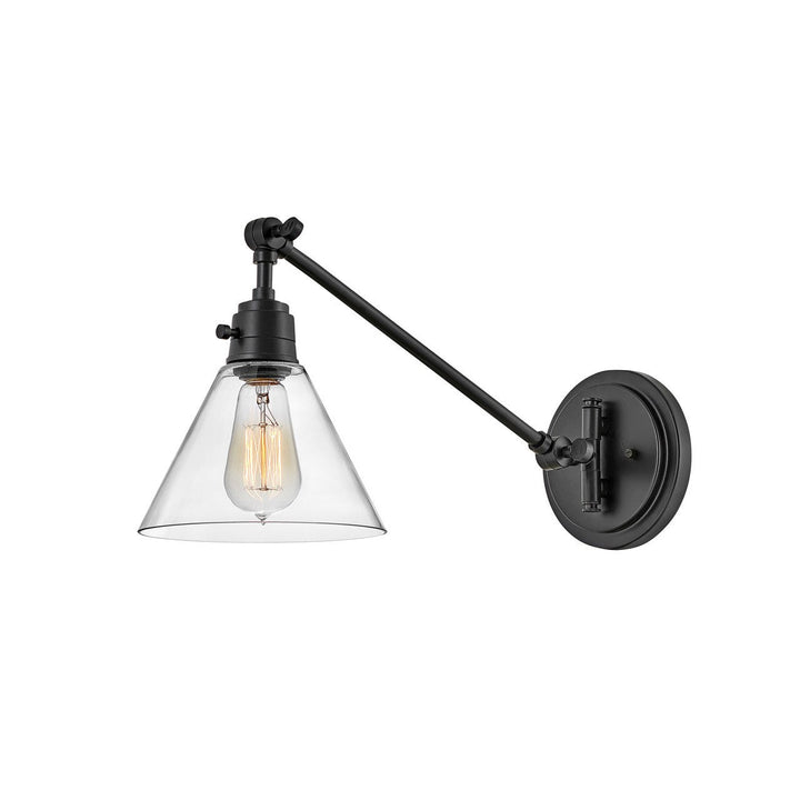 Hinkley Lighting 3690BK-CL  Arti Lamp Black With Clear Glass