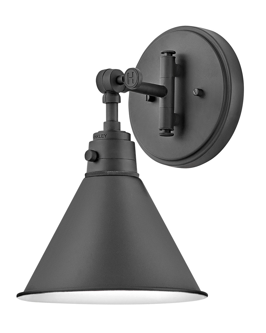 Hinkley Arti 3691BK Wall Sconce Light - Black