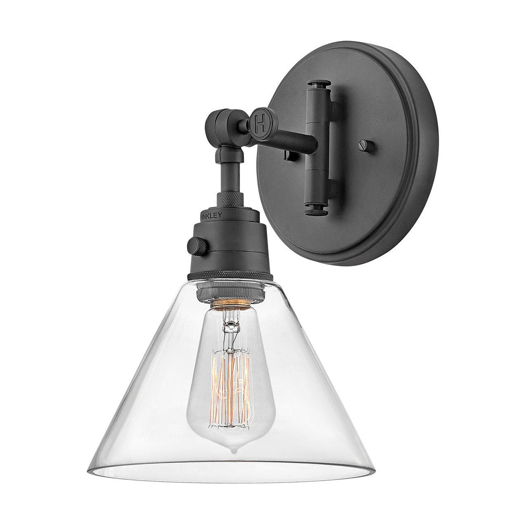 Hinkley Lighting 3691BK-CL  Arti Lamp Black With Clear Glass