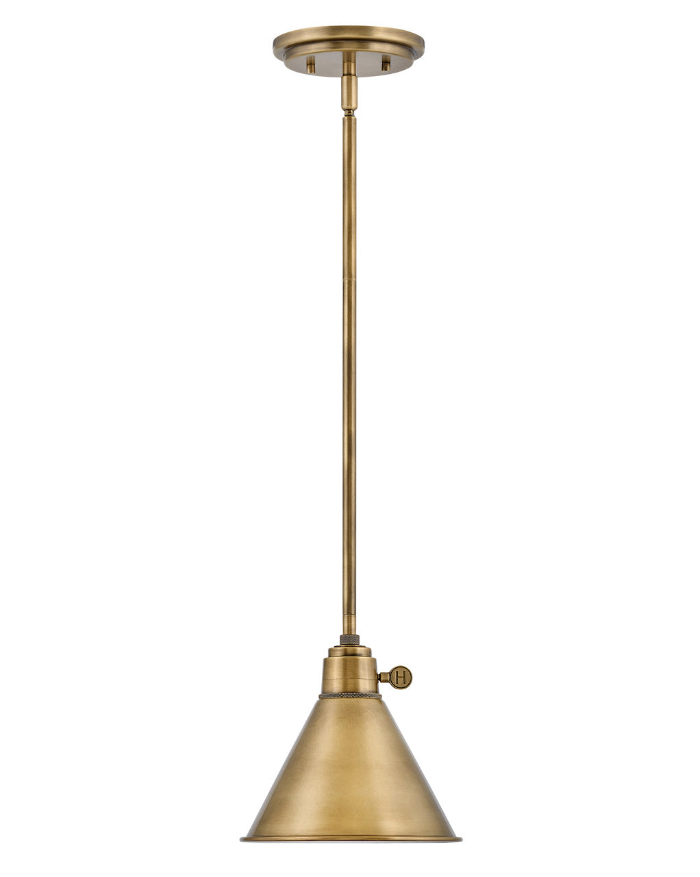 Hinkley Arti 3697HB Pendant Light - Heritage Brass