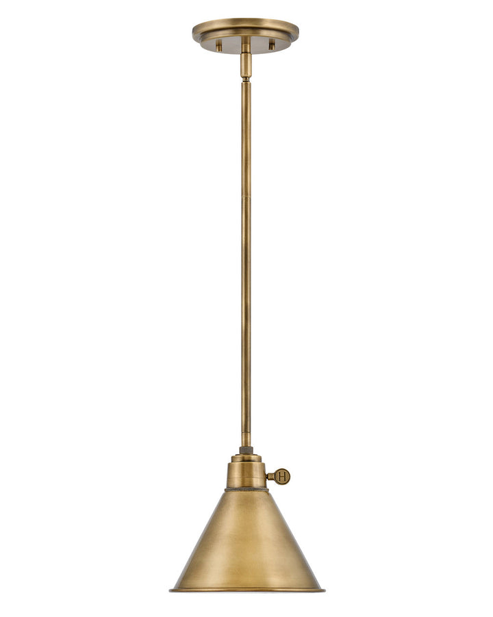 Hinkley Arti 3697HB Pendant Light - Heritage Brass