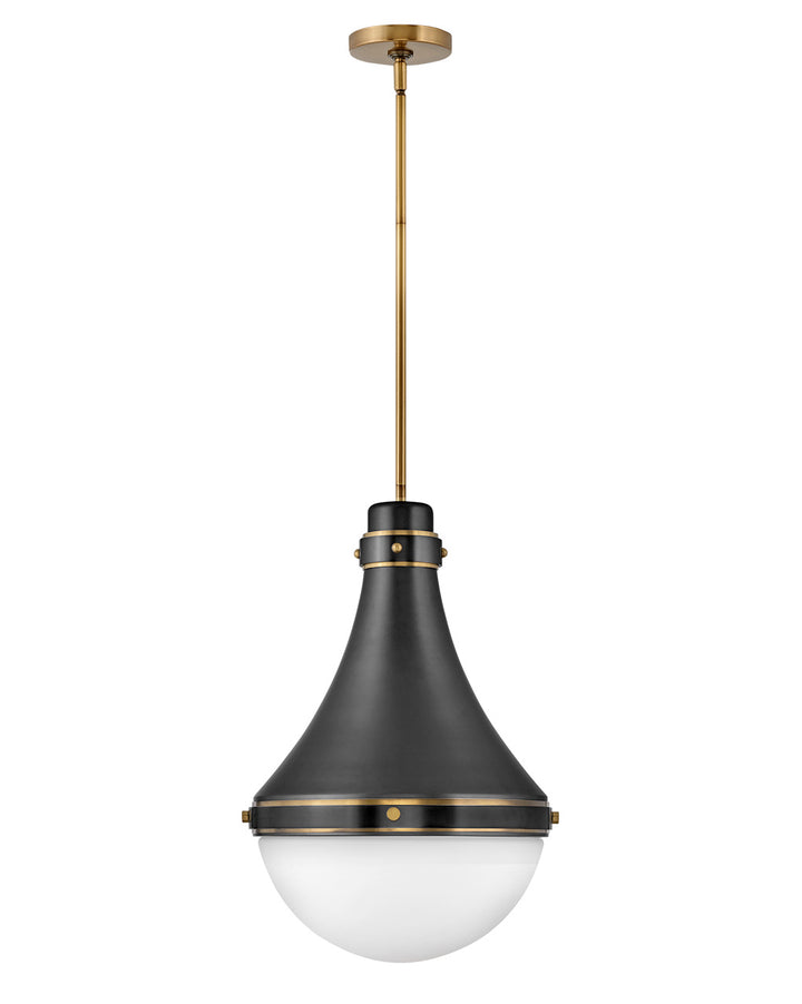 Hinkley Oliver 39054BK Pendant Light - Black