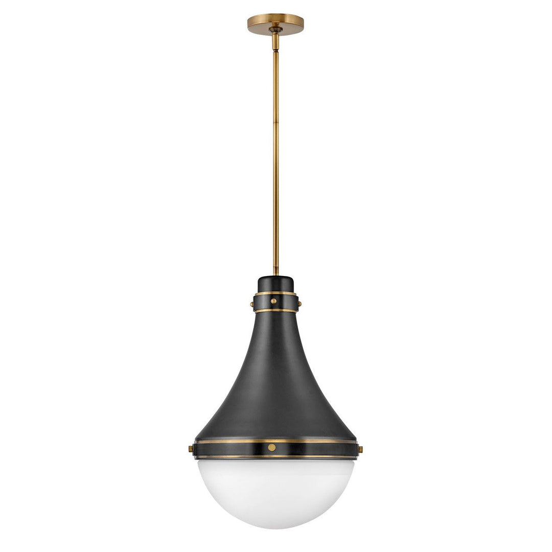Hinkley Oliver 39054BK Pendant Light - Black