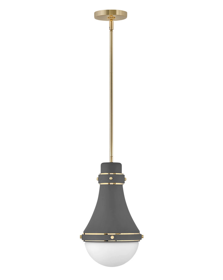 Hinkley Oliver 39057DMG Pendant Light - Dark Matte Grey
