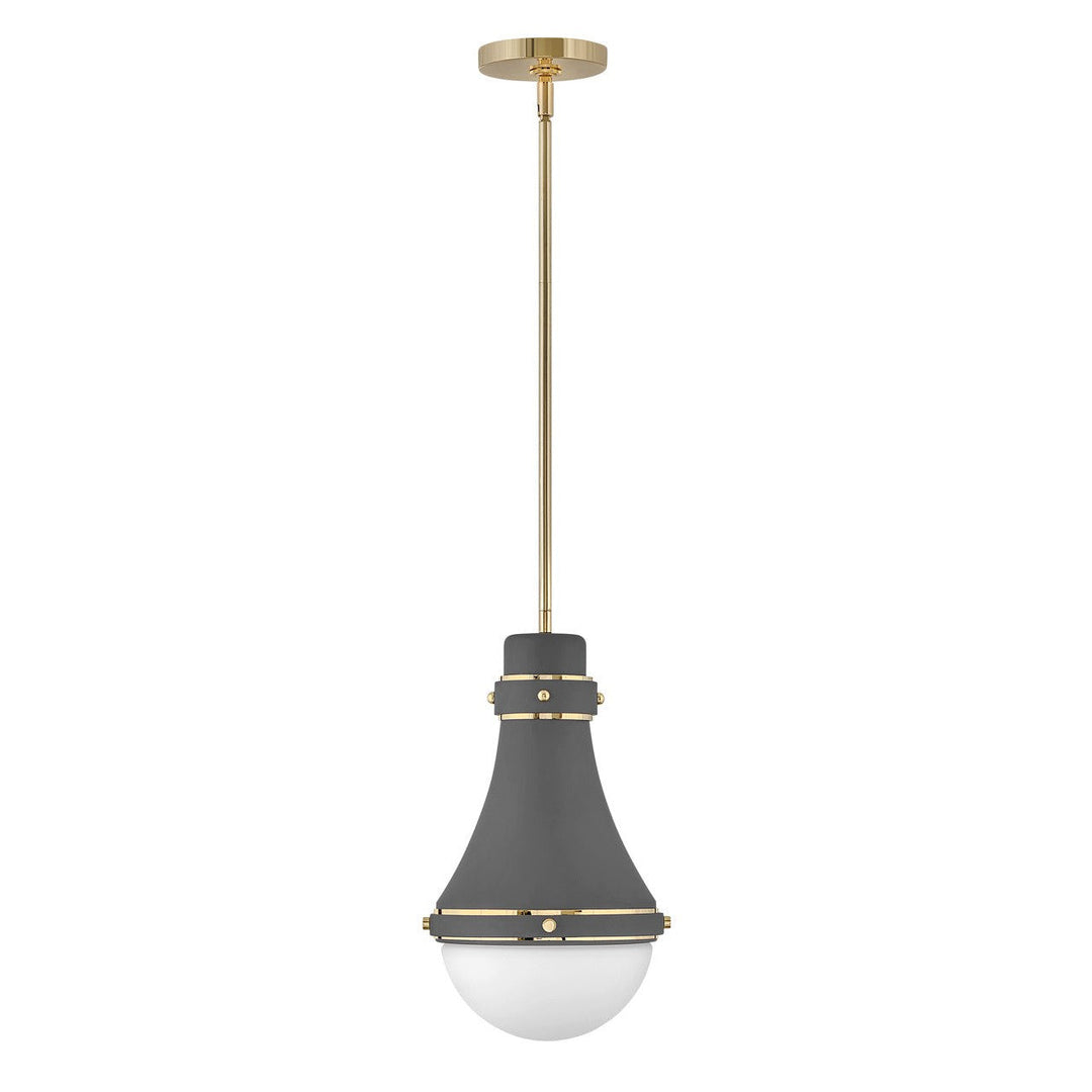 Hinkley Oliver 39057DMG Pendant Light - Dark Matte Grey