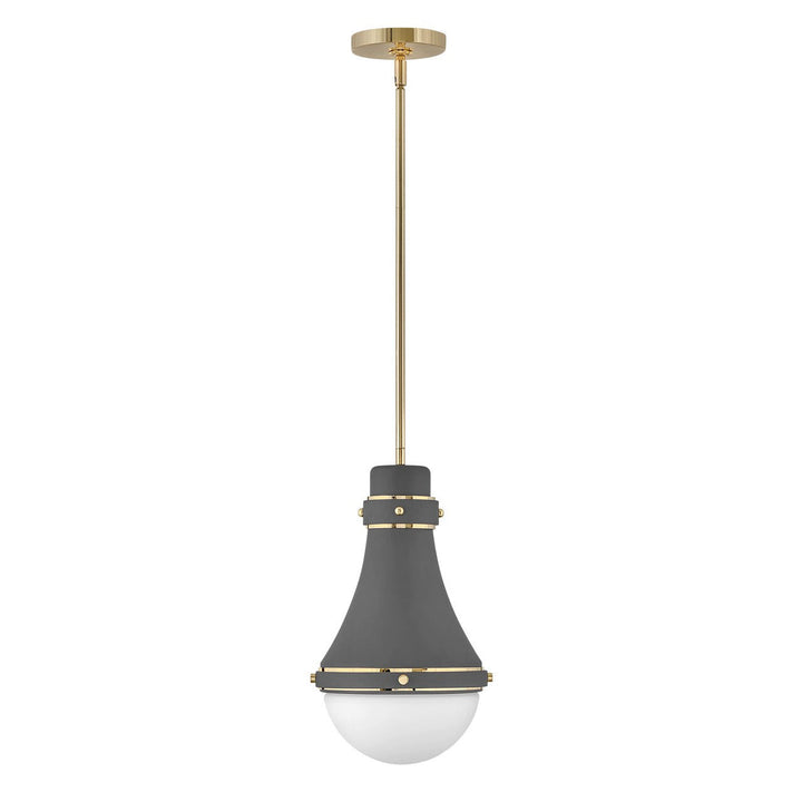 Hinkley Oliver 39057DMG Pendant Light - Dark Matte Grey