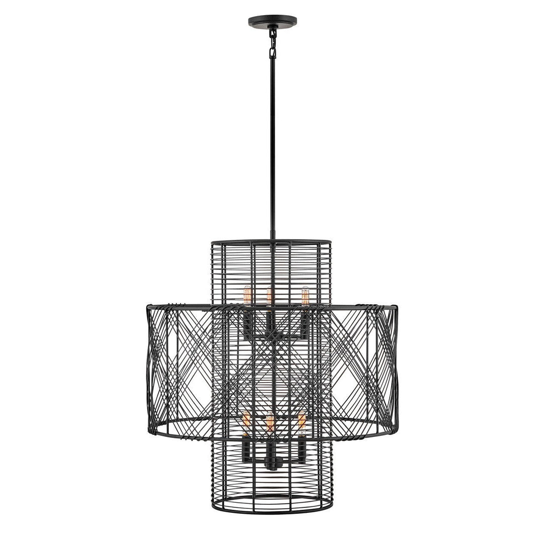 Hinkley Nikko 41065BLK Chandelier Light - Black