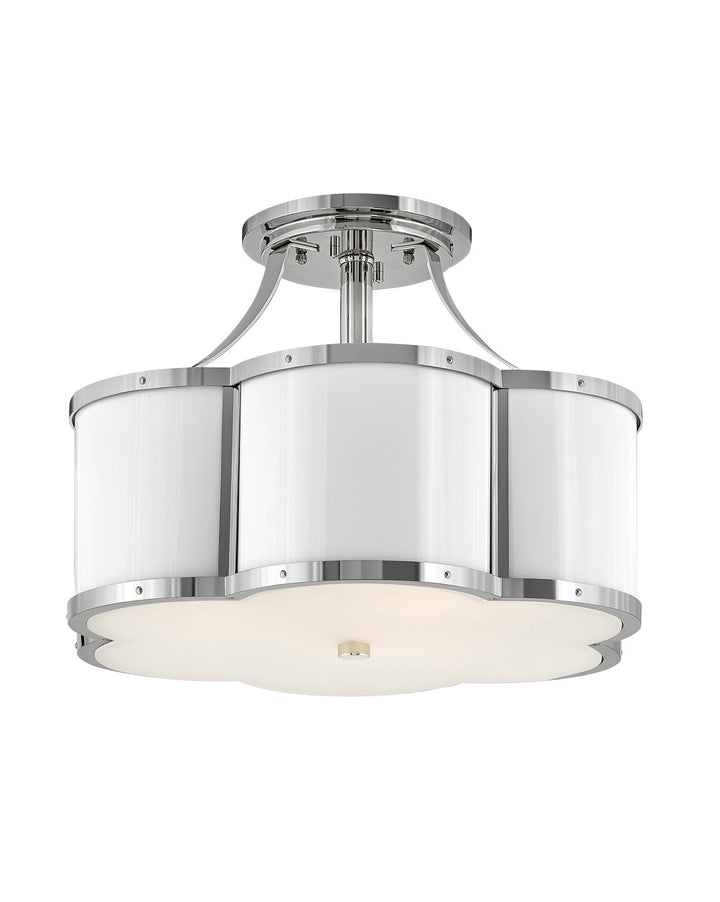 Hinkley Chance 4444PN Ceiling Light - Polished Nickel