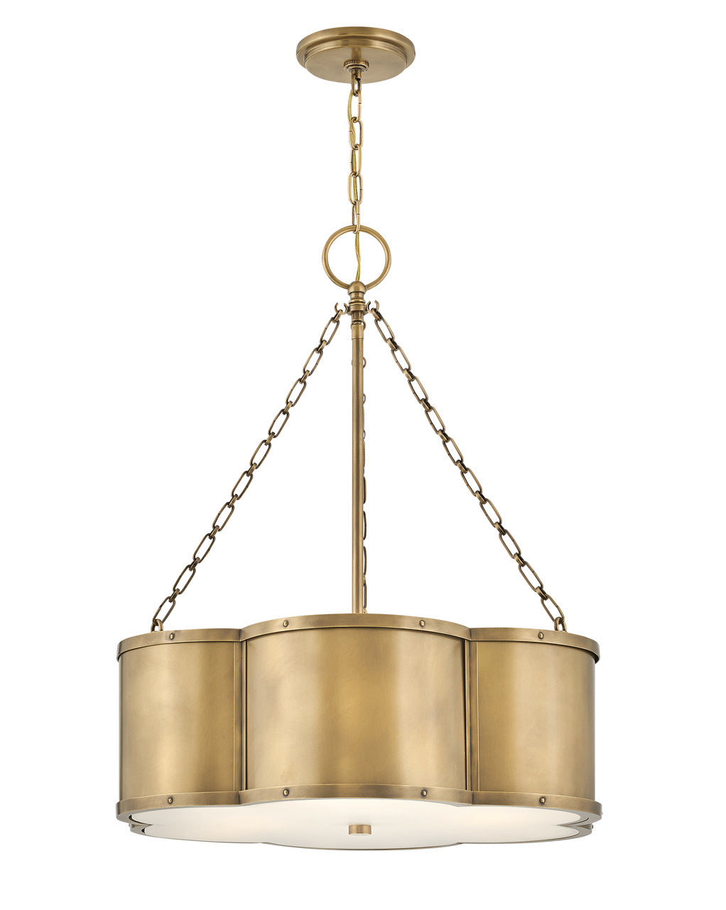 Hinkley Chance 4446HB Pendant Light - Heritage Brass