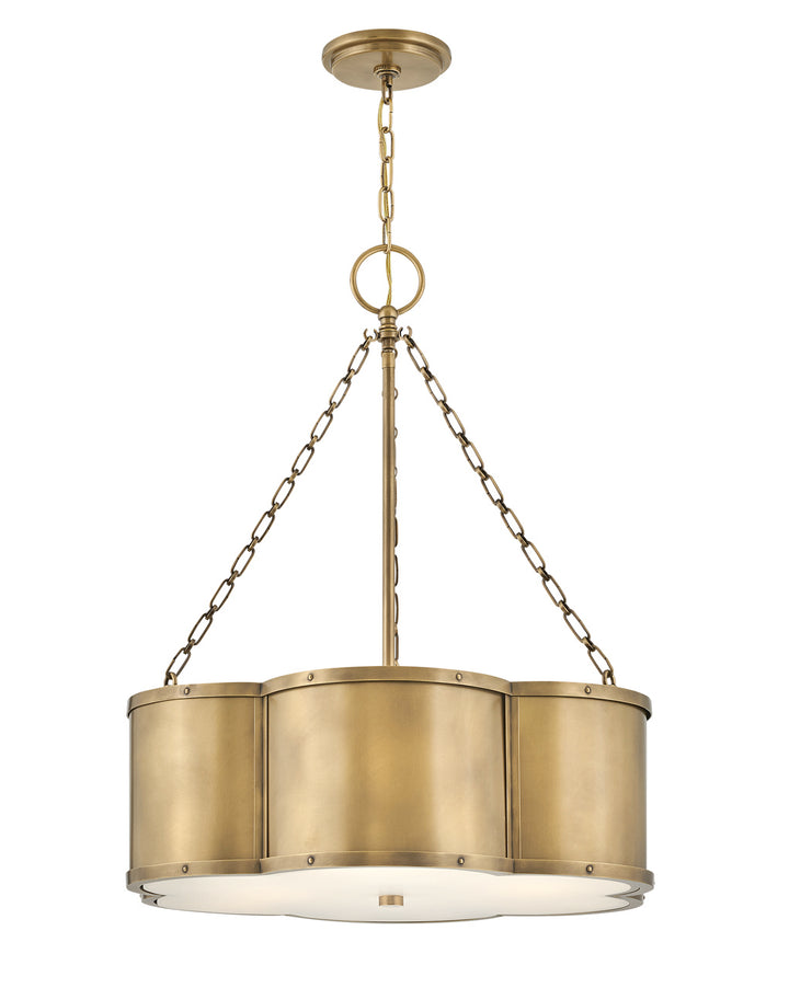 Hinkley Chance 4446HB Pendant Light - Heritage Brass