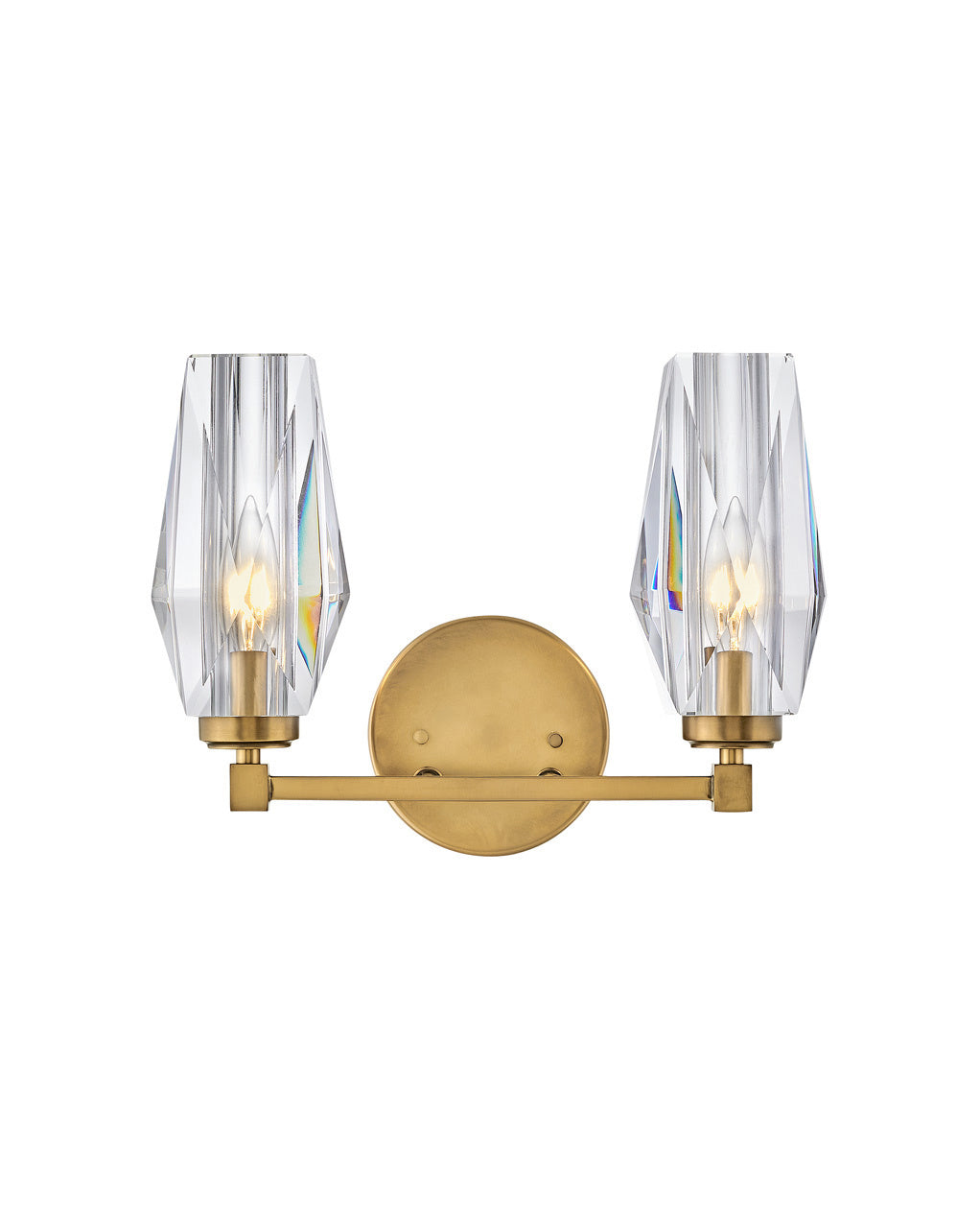 Hinkley Ana 52482HB Bath Vanity Light 14 in. wide - Heritage Brass